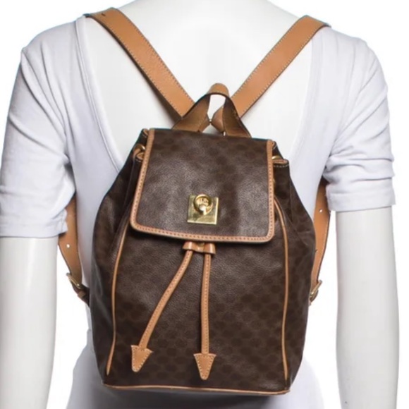 Rare Celine Macadam Triomphe Mini Backpack - Picture 16 of 17